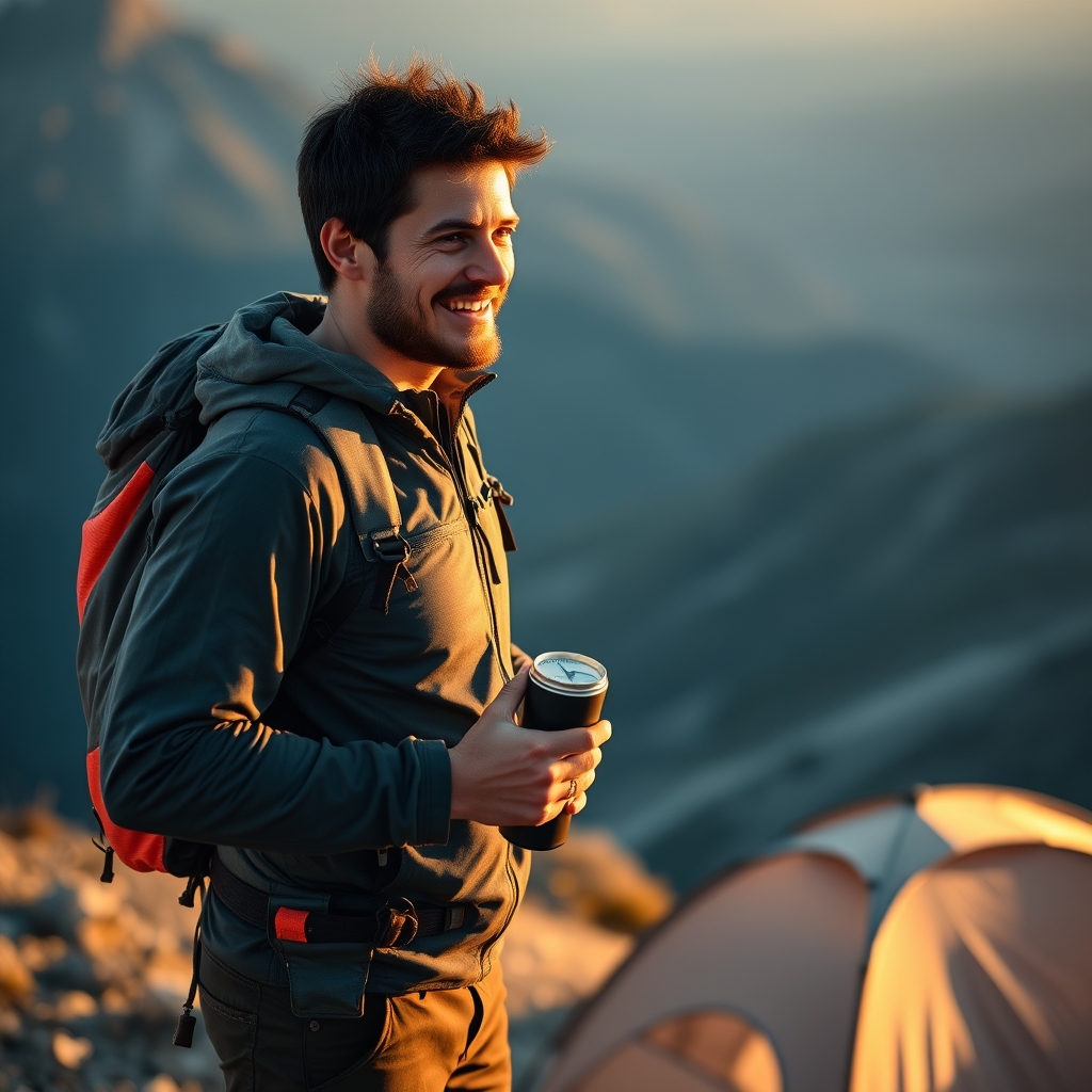 Silla Plegable de Camping con Balanceo Kamprock InnovaGoods - Vista 2